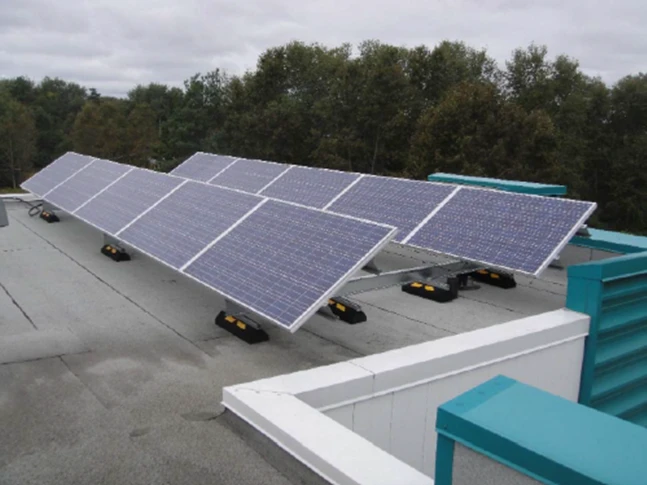 Solar panels in M’Chigeeng
